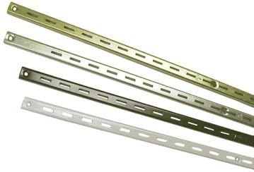 Knape & Vogt KV Light Duty Shelf Standard 24 Anochrome