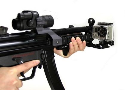 Cantilever Camera Picatinny Barrel Rail Side Mount Compatible with All GP Hero Camera and Many More