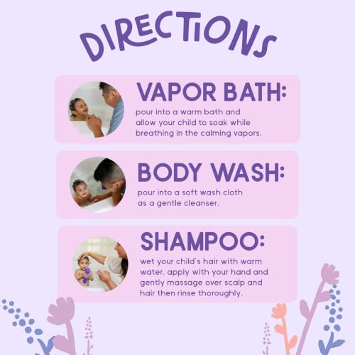 Image of Oilogic Baby Sleep & Slumber 3 in 1 All Over Shampoo & Body Wash | Gentle Relaxing & Calming Bath Wash with Essential Oils - Soothing Baby Wash - Pediatrician-Tested Baby Care Products