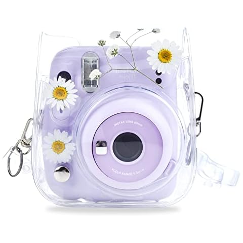 HIYQIN Clear Camera Case for Instax Mini Cover