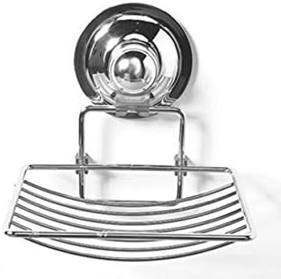 EZee Stick Suction Cup Soap Dish - Soap Holder - Easy Push-Button Installation