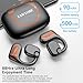 YAWYORE Wireless Bluetooth 5.3 Open Ear Headphones Sport Earbuds with Earhooks IPX7 Waterproof Dual Microphones,Clear Sound Comfortable Fit,88H Playtime Suitable for Running,Fitness(Black)