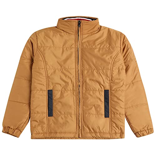 Image of Instafab Girl's Bomber Jacket |Warm Quilted Bomber Puffer Hood Jacket Coat Kids Jacket |Winterwear |Light Weight | Front Open | Full Sleeves |Handwash