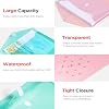 Sooez 10Pack Plastic Envelopes, Plastic File Folders, Clear Folders for Documents Trendy Colors, Super Heavyweight Document Holders, Storage Pouches, File Envelopes for School Office Supplies