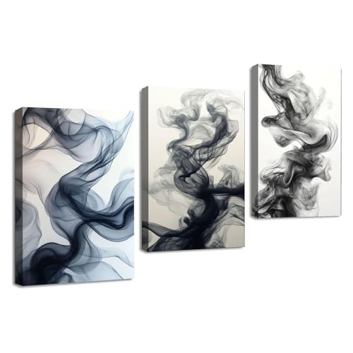 Gris moderne toile non tissée pour raviver un mur blanc vide