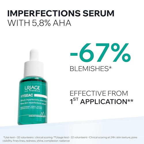 Image of Uriage Hyseac Anti-Blemish Serum With AHA for Oily, Acne Prone Skin-30Ml