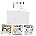 Uonlytech 1set Acrylic Monthly and Weekly Plan Board Dry Erase Message Board for Home School Office Kit Markers to Use for