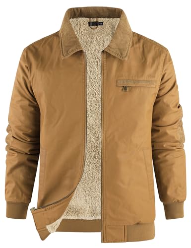 Men's Duck Detroit Sherpa Lined Winter Jacket