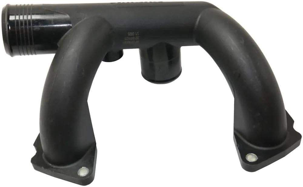 Rareelectrical Engine Coolant Outlet Flange Compatible With 2000-2002 Ls 2002-2005 Thunderbird Pacific Coast Roadster 3.9L V8 Cooling System Xw4z8a520af