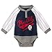Outerstuff MLB Infant (12M-24M) is It Game Time Yet Bib and Booty Set, Cleveland Indians, 12M