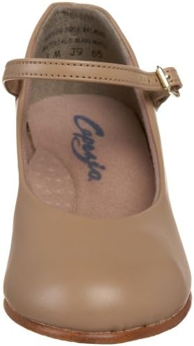 Capezio Jr. Footlight 550X Character Shoe (Little Kid/Big Kid),Caramel,1 M US Little Kid | Image 1