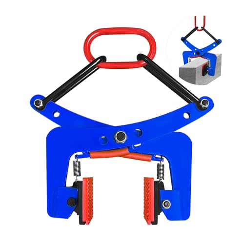 FITHOIST Granite Slab Lifting Clamps 770LBS, 40-180MM Vertical Scissor Stone Lifting Clamps, Marble Heavy Duty Stone Carrying Lifting Clamps for Lifting Handling Transporting