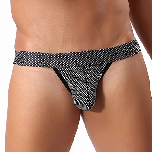 Men's Camouflage Cheeky Boxer Briefs Funny Thong Thongs G-String Mens Underwear #TOP28