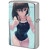 アーマー オタク 水着 美少女 Zippo兼用 ZIPPO交換用外側 男女兼用 防風 防錆 耐衝撃 指紋防止 全面保護 アニメ愛好者 メンズ 喫煙具 誕生日 記念日 贈り物