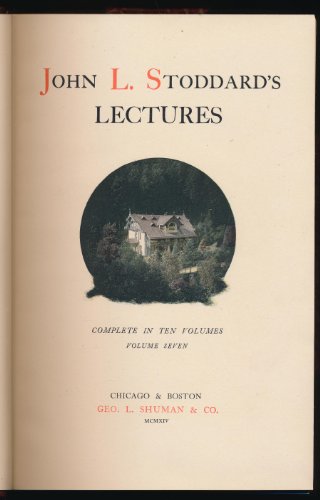 STODDARD'S LECTURES VII~THE RHINE~BELGIUM~HOLLA... B0078BB0LW Book Cover