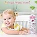 DIY Water Bottle for Girls, Decorate & Personalize Your Own Water Bottle with 8 Sheets Gem Stickers, School Craft Bottle Supply 17 oz
