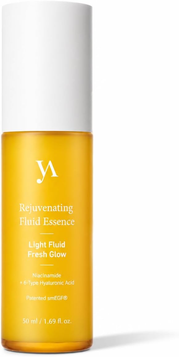 Rejuvenating Fluid Essence – Hydrating Korean Essence with Niacinamide | Dry & Sensitive Skin | 50ml