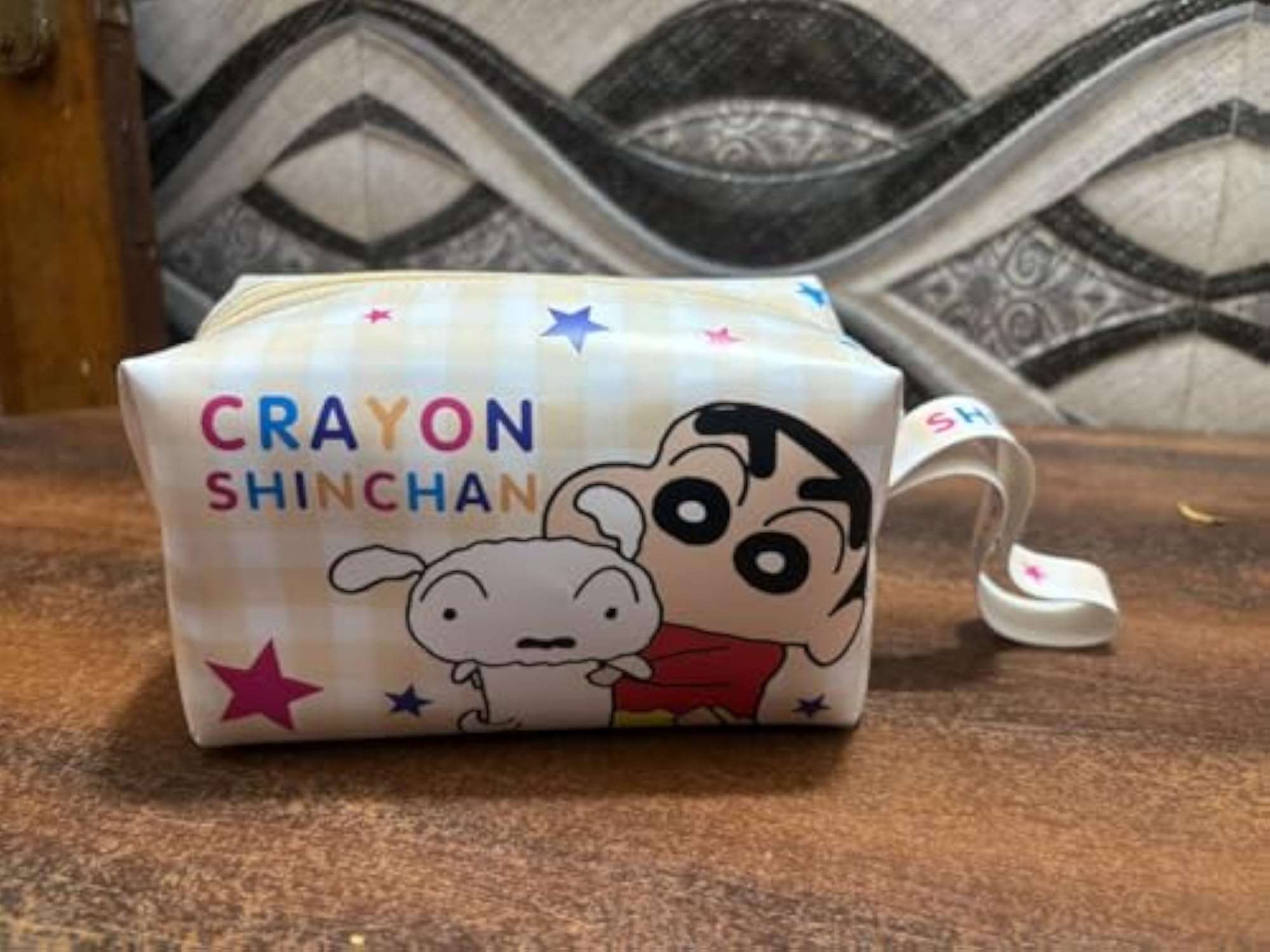 Cute Cartoon Cosmetic Bag for Kids with Zipper, Multipurpose Organizer