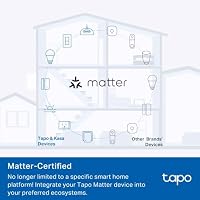 TP-Link Tapo P110M Matter WLAN Steckdose mit Verbrauchsanzeige, Matter smart Home, funktioniert mit Alexa, Google Home, SmartThings, Tapo App, Sprachsteuerung, Fernzugriff (Packung mit 2) – Ansicht 4