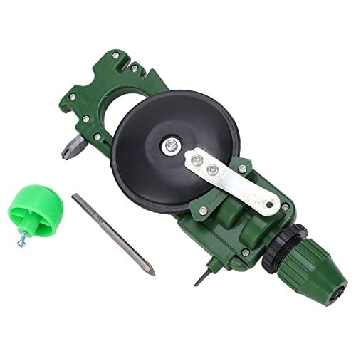 Topyond Taladro De Manivela Multifuncional, ABS, Afilador De Cuchillos, Cortador De Vidrio, Herramienta ABS para Carpintería