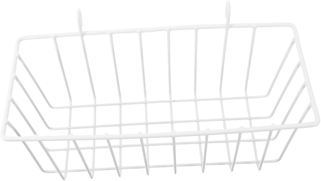 3pcs Hanging Wire Basket Organizer for Bathroom Kitchen Capacity Wall-mounted Storage Multi-functional Home Decor for Clutter Spaces