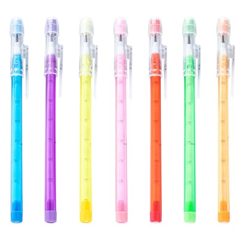 Set de 10 lápices apilables con borradores multicolor miniatura 3
