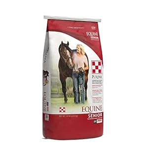 Purina | Equine Senior Horse Feed | 50 Pound (50 LB) Bag