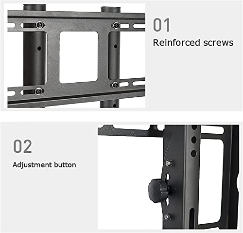 Soporte móvil con ruedas para TV de 32 a 80 pulgadas miniatura 5