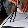 ALVIN 203 Introductory Bow Compass with Universal Adapter, Ideal for Geometry, Drafting, and Engineering, Drawing and Architecture Tool - 6" Inches #4