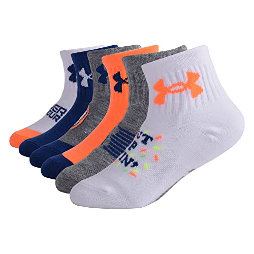 Image of Under Armour boys Multi Pack Quarter Sock