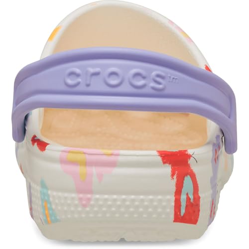 Tongs enfant Crocs SABOT CLASSIC BUTTERFLY GRAPHIC 28 / - vue 9