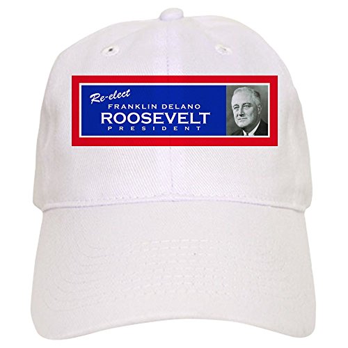 CafePress FDR Retro Cap Khaki Unique Adjustable Baseball Hat