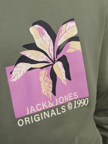 JACK & JONES Male Sweatshirt mit Rundhals Gedruckt Sweatshirt mit Rundhals – Ansicht 5