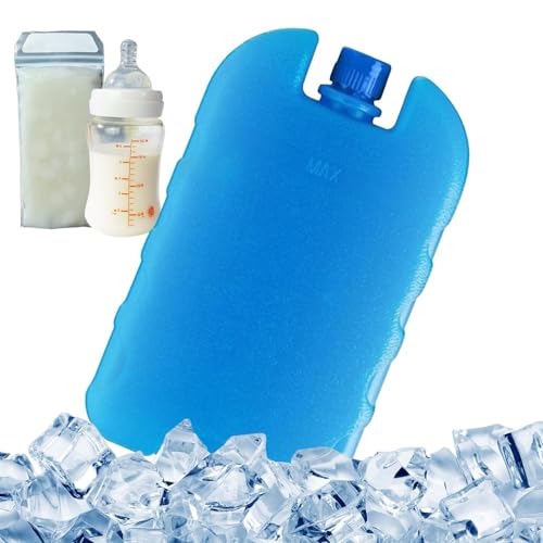 Bolsas de congelación para bolsas frigoríficas, cajas aislantes y acumuladores de frío, bolsas de aire acondicionado para congelar, bolsas de refrigeración duraderas para el hogar, lactancia, viajes