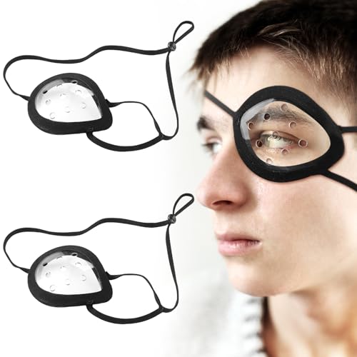 Geiserailie 2-Pack Eye Shields with Adjustable Strap