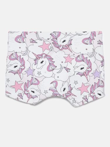 Image of mackly Girls Boxers (Pack of 3) - Cotton Boxer Shorts, Seamless Comfort, Mid Waist Boyshorts Panties