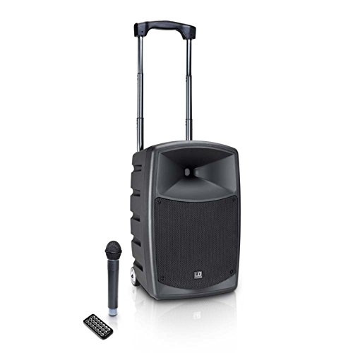 LD Systems ROADBUDDY 10 - Enceinte active Bluetooth sur accus avec mixeur et micro HF