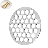 Russische Ravioli-Form, 37 Löcher, Pelmeni-Fleischknödel-Maschine, Maschinenform, Ravioli-Schneider aus Aluminiumlegierung für die Küche zu Hause, Restaurant, 24,6 cm