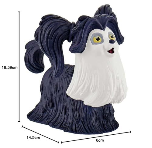 Bullyland 13124 - Spielfiguren-Set, Walt Disney Vampirina - Demi und Wolfie, Geschenkbox, ideal als Torten-Figur, detailgetreu, PVC-frei, tolles Geschenk für Kinder zum fantasievollen Spielen