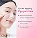 COSRX Pink Peptides Collagen Hydrogel Eye Patch for Puffy Eyes and Dark Circles, Under Eye Mask, 60 Under Eye Patches, Korean Skin Care
