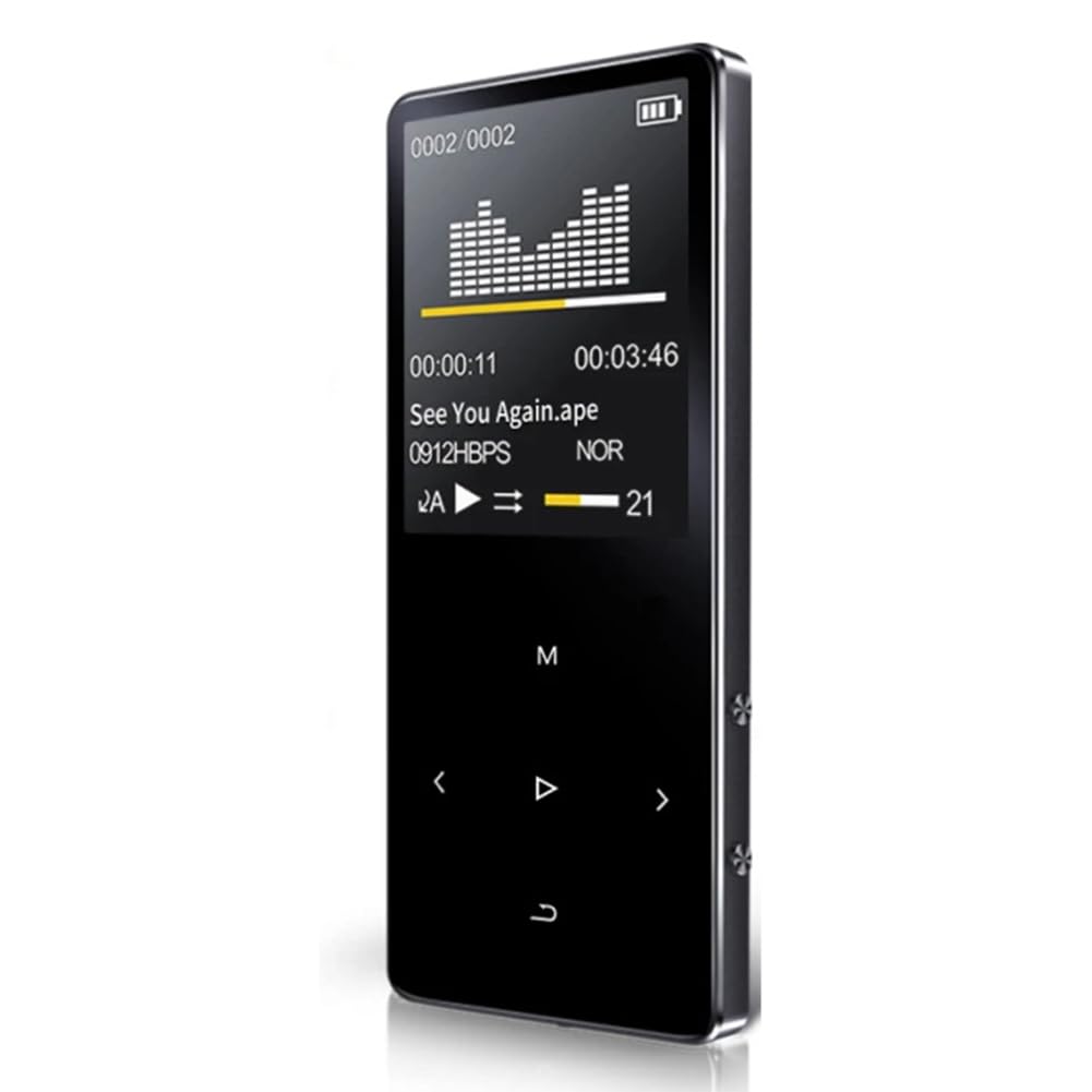 X2 Prend en Charge Le Lecteur MP3 sans Perte Bluetooth 4.2, Baladeur Audio Portable HiFi 40 Go avec Radio FM, Enregistreur Vocal EBook, Fabrication Soignée et