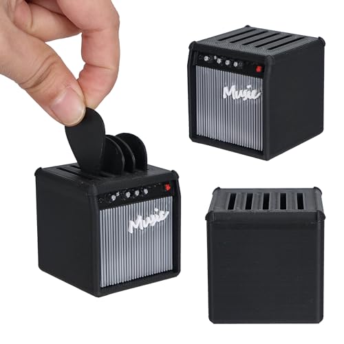 image for Wilomis Mini Guitar Amp Pick Holder - 3D Printed Personalized Amp Guit
