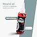 Borgen Bike Brake Bleed Kit for Tektro-TRP Hydraulic Disc Brakes I Bicycle Bleed Kit with 100ml (3.4oz) Hydraulic System Mineral Oil - Made in Germany. Step by Step Instructions and Video Manual