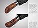Balios Prestige Travel Folding Umbrella, Handmade Wood Handle, Auto Open & Close, Exquisite Patterns, Designed in UK (olive green)
