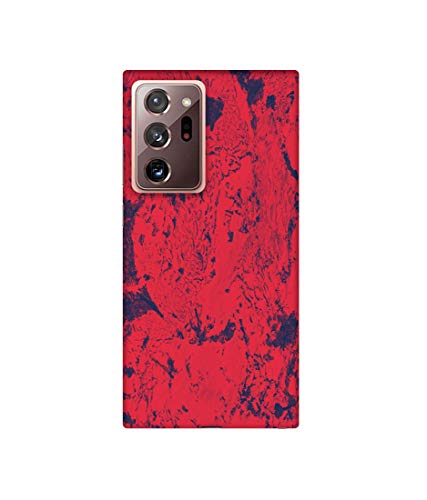 Image of Amazon Brand - Solimo Designer Red Paint 3D Printed Hard Back Case Mobile Cover for Samsung Galaxy Note 20 Ultra