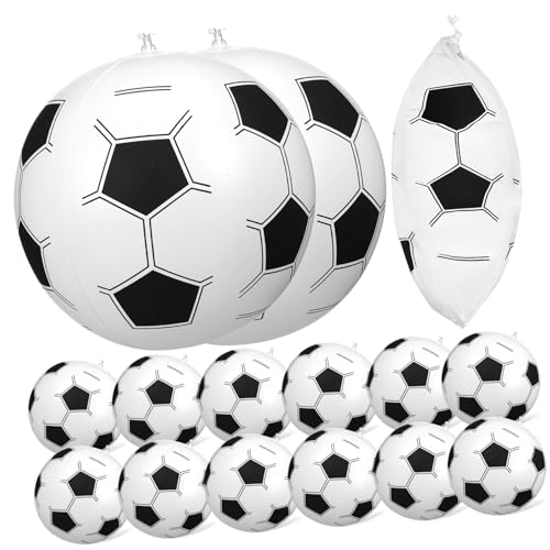 Ballons de football gonflables légers en PVC pour éviter les chocs lors des jeux de piscine