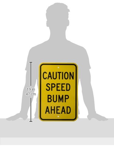 Panneau de signalisation routière Brady jaune pour sécuriser les voies
