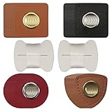 3. Tamaño: los parches de ojales: 12 x 8 x 2 cm; el diámetro del agujero: 2,5 cm. Longitud del hilo de coser: 30 m. El paquete incluye: 42 parches con ojales y 1 hilo de coser.