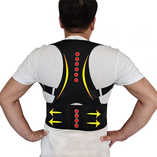 Ceinture correction posture contre le mal de dos : corset épaule mixte réglable