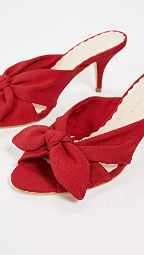 Loeffler Randall Women's Luisa-Crp Heeled Sandal, Bright Red, 7 Medium Us #TOP5